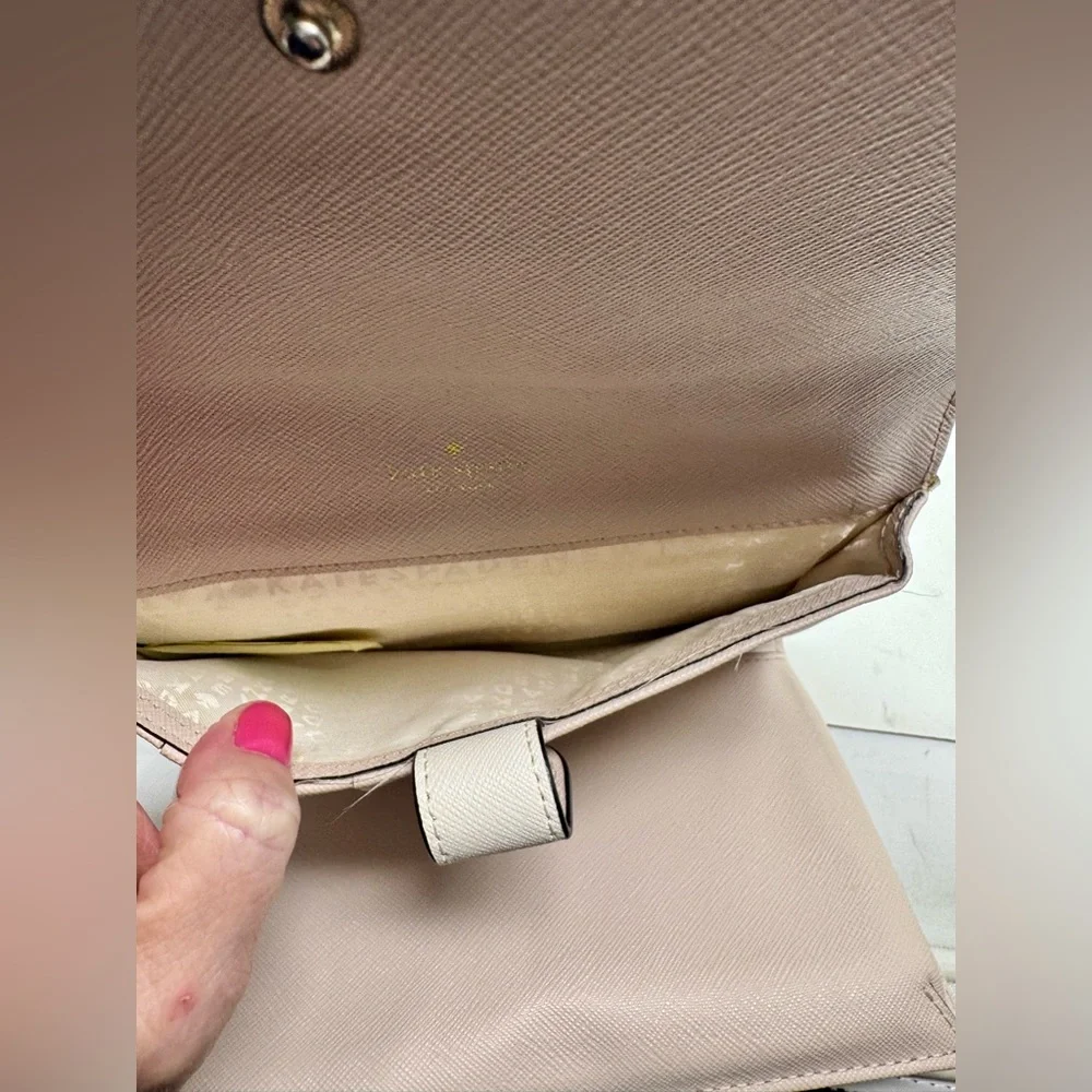 Kate Spade Black and Cream Crossbody Bag - Picture 6 of 7